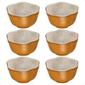 Kit cumbuca M. 6 unidades de bowls  cerâmica orgânico varias cores exclusivas louça decoração cozinha