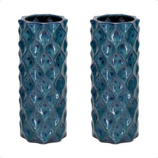 dupla de vaso de cerâmica para plantas louça jardim decoração jardinagem exclusivo lançamento