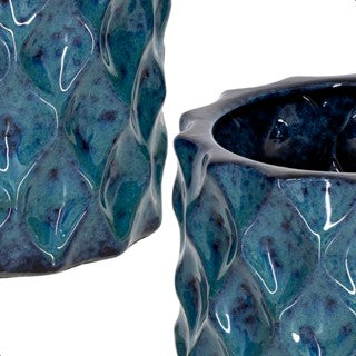 Vaso de ceramica Cachepot M para plantas varias cores jardinagem decoração lançamento louça