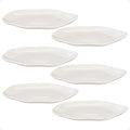 Kit 06 unidades PRATO RASO cerâmica orgânico linha exclusiva de cores de alta qualidade para restaurantes luxo
