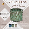 cachepô G de cerâmica para plantas decorar jardim louça decoração lançamento flores