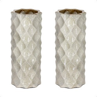 dupla de vaso de cerâmica para plantas louça jardim decoração jardinagem exclusivo lançamento