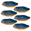 Kit 06 unidades PRATO FUNDO orgânico de cerâmica restaurante cores exclusivas decoração de luxo cozinha