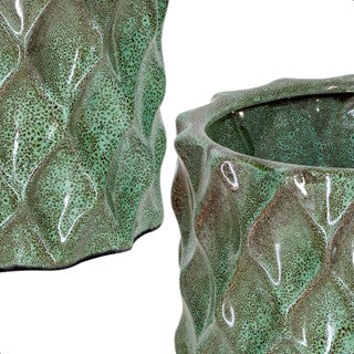 cachepô G de cerâmica para plantas decorar jardim louça decoração lançamento flores
