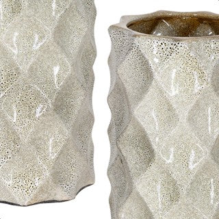 dupla de vaso de cerâmica para plantas louça jardim decoração jardinagem exclusivo lançamento