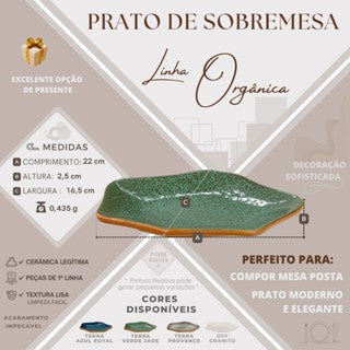 kit 6 unidades de PRATO SOBREMESA cerâmica louça exclusiva decoração lançamento