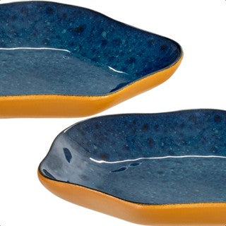 Kit 06 unidades PRATO FUNDO orgânico de cerâmica restaurante cores exclusivas decoração de luxo cozinha