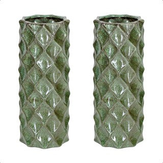 dupla de vaso de cerâmica para plantas louça jardim decoração jardinagem exclusivo lançamento