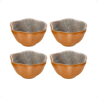 Kit 4 unidades cumbuca P. de cerâmica exclusiva bowls tijela restaurante cozinha decoração envio imediato